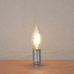 Ampoule LED torche E14 / 2,5W verre transparent