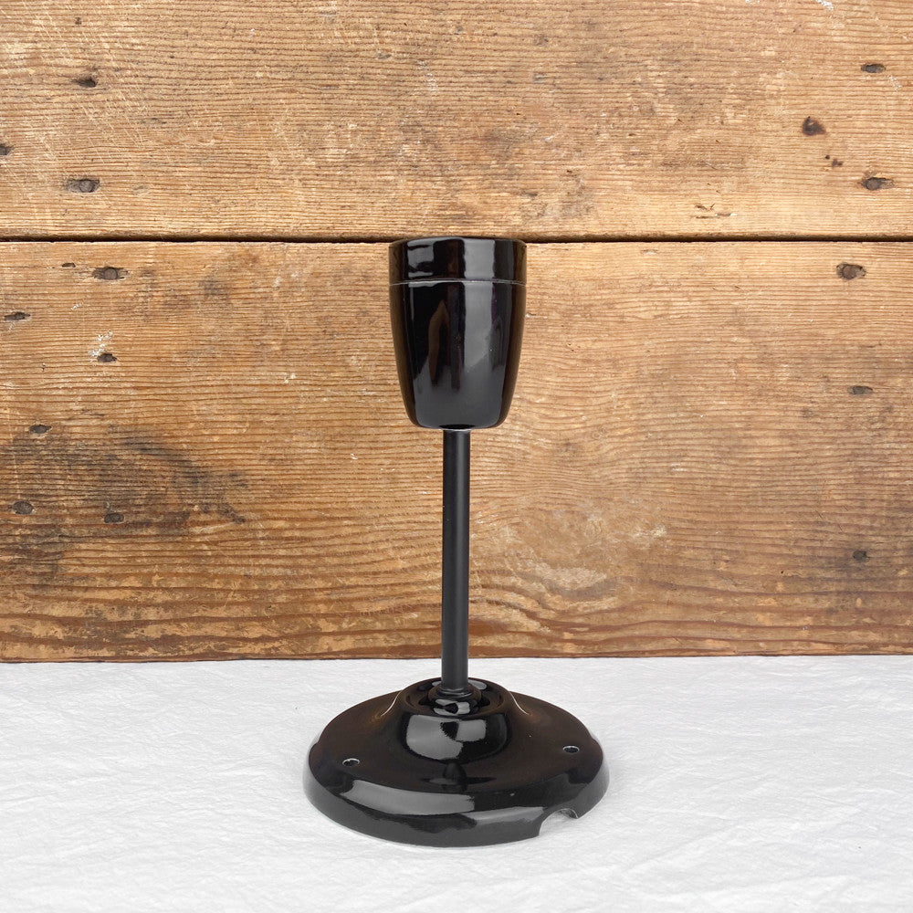 Applique céramique E27 avec tube rigide