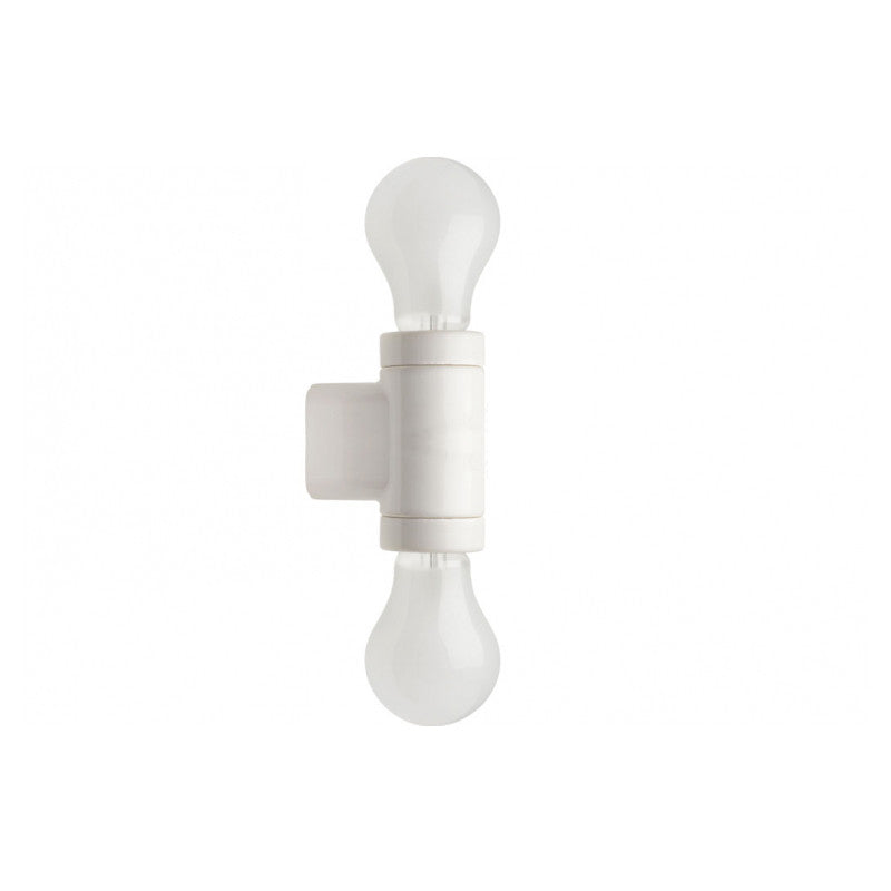 Applique murale bidirectionnelle en porcelaine