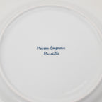 Assiette à dessert blanche Maison Empereur Ø20 cm
