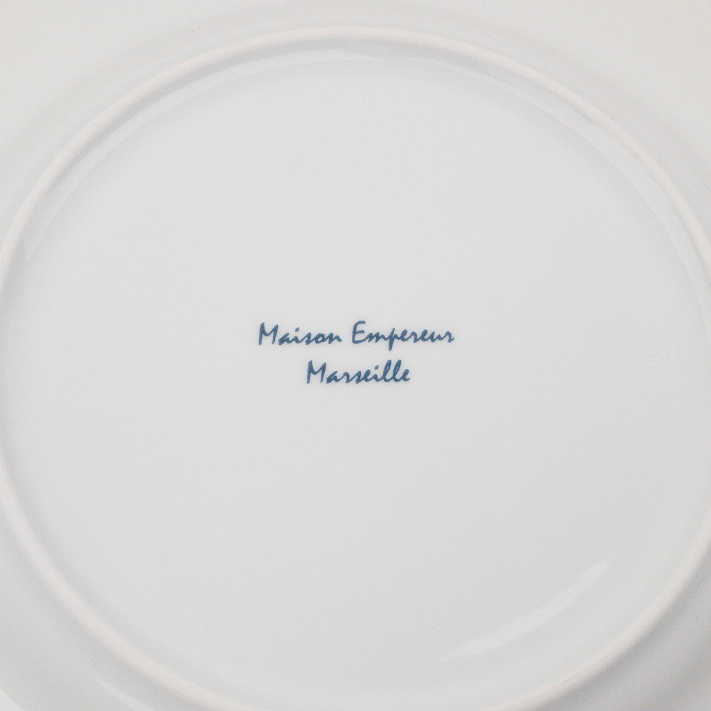 Assiette à dessert blanche Maison Empereur Ø20 cm