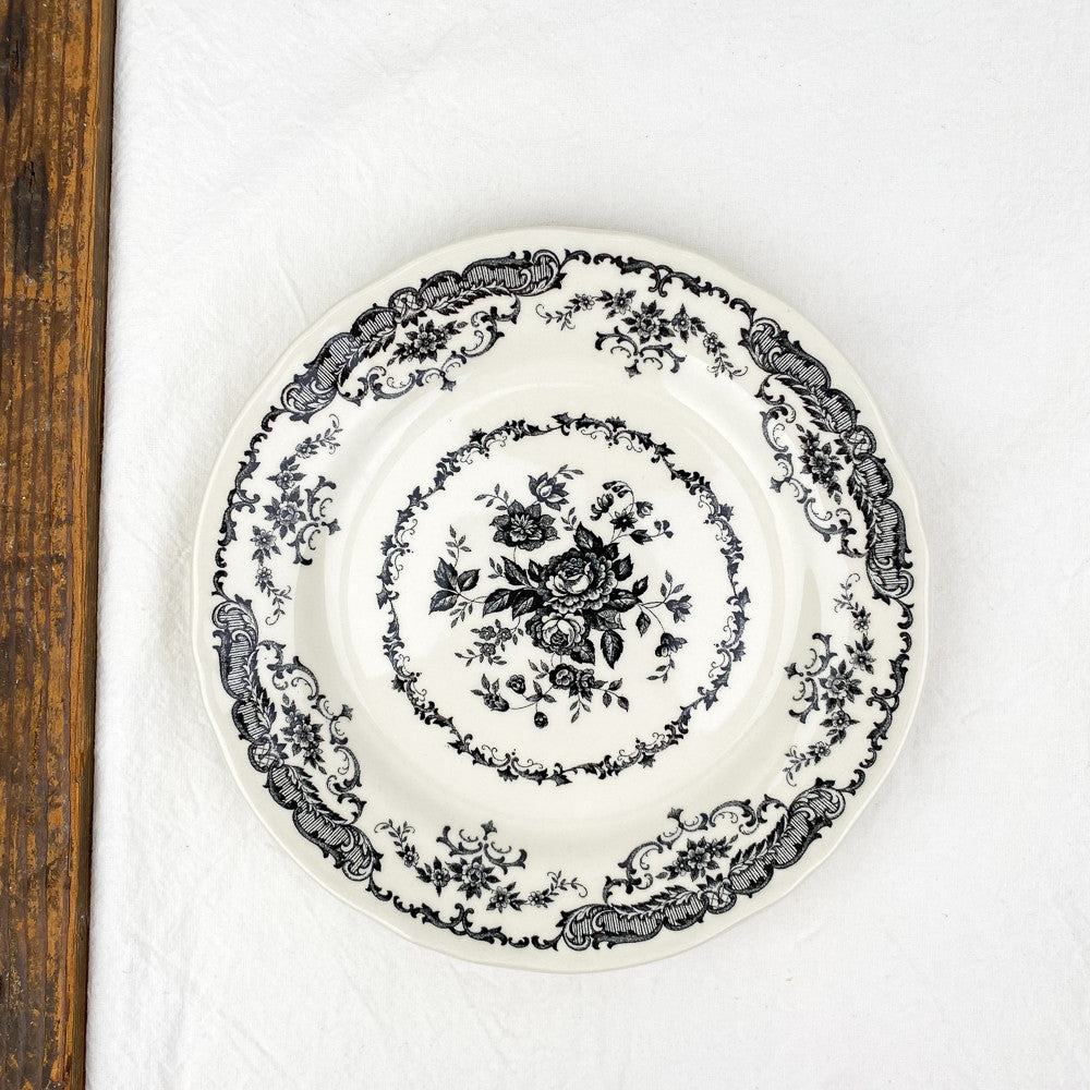 Assiette à dessert décor floral Ø20cm