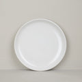 Natural stoneware dinner plate