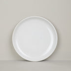 Natural stoneware dinner plate
