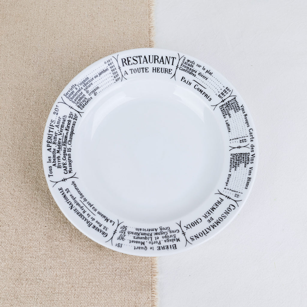 Assiette creuse Brasserie