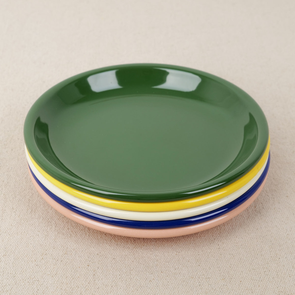 Assiette émaillée couleur unie Ø26cm