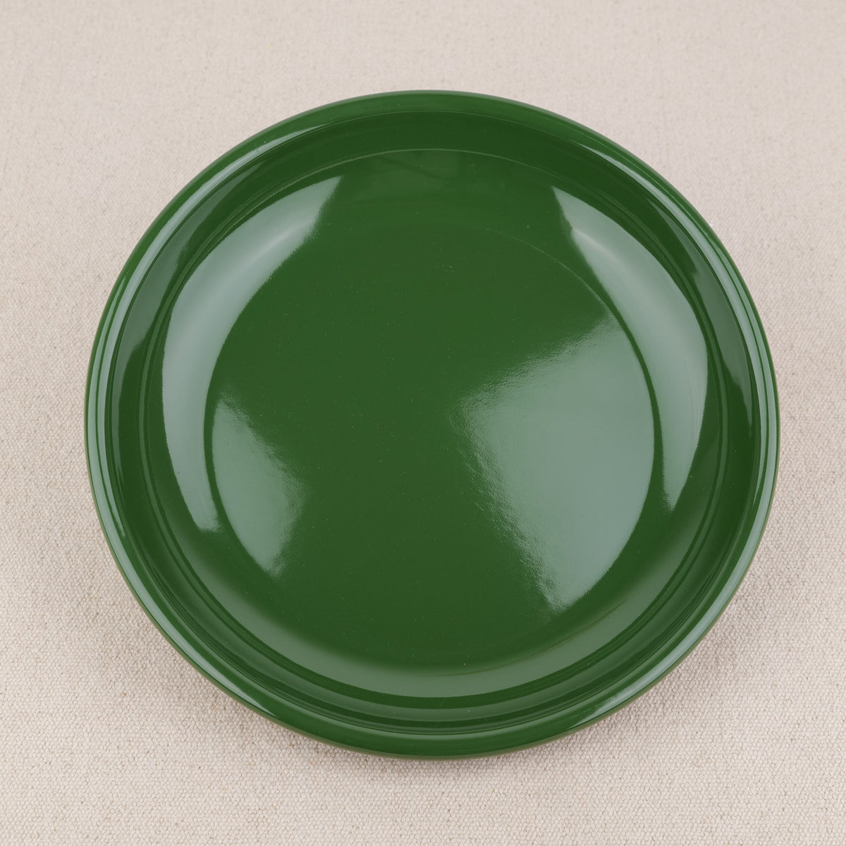 Assiette émaillée couleur unie Ø26cm