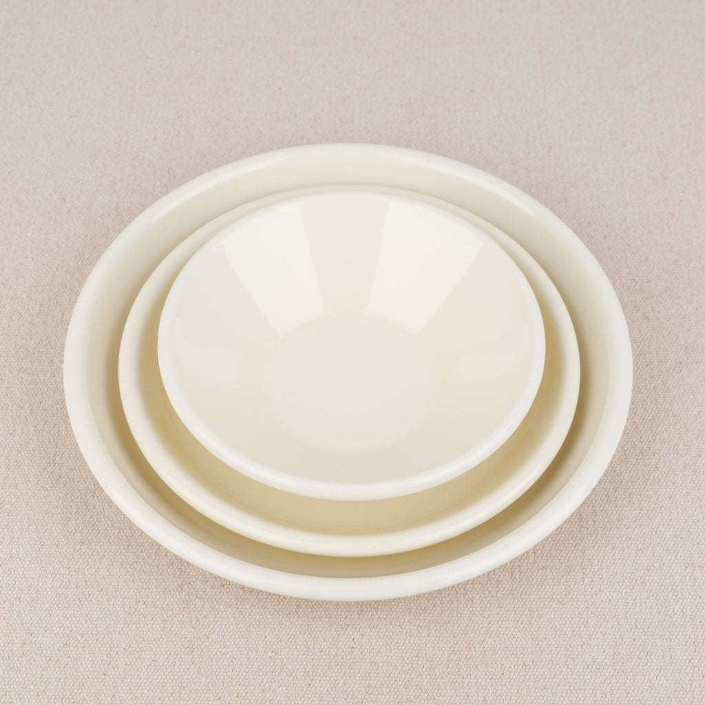 Assiette émaillée couleur unie Ø26cm