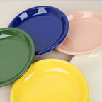 Assiette émaillée couleur unie Ø26cm