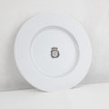 Assiette en porcelaine blanche Maison Empereur Ø27 cm