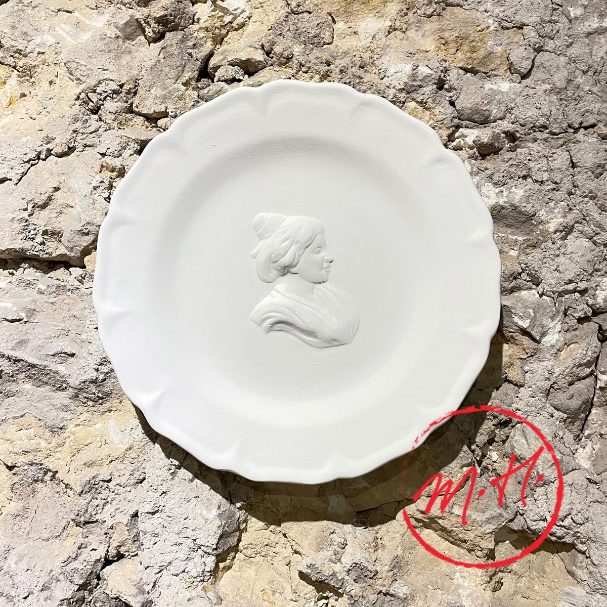 Assiette Mireille Biscuit