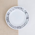 Assiette plate brasserie