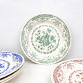 Assiette plate décor floral Ø26cm