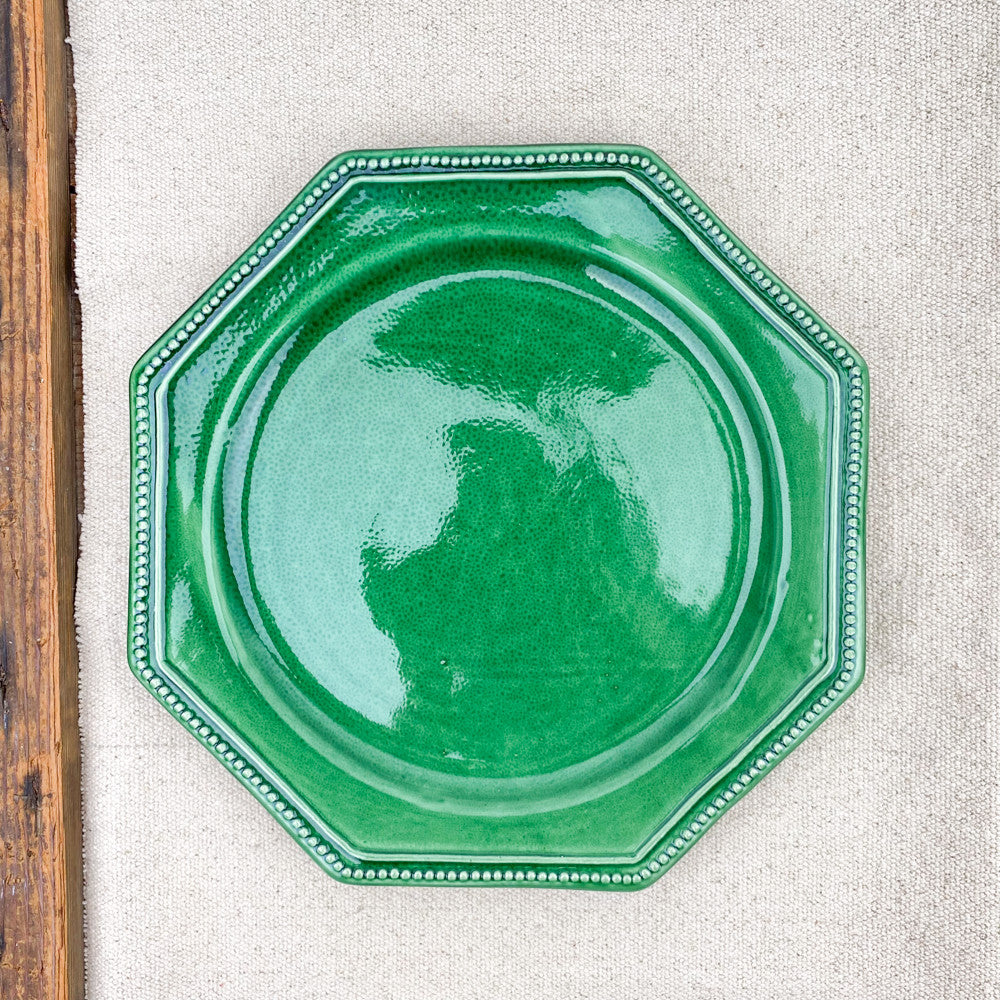 Assiette plate Louis XVI Perlé Pichon