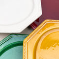 Assiette plate Louis XVI Perlé Pichon
