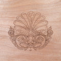 Assise de chaise gravée à découper