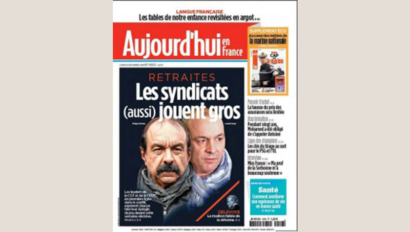 Aujourd'hui en France