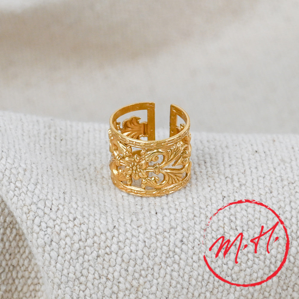 Bague Filigrane doré