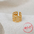 Bague Filigrane doré