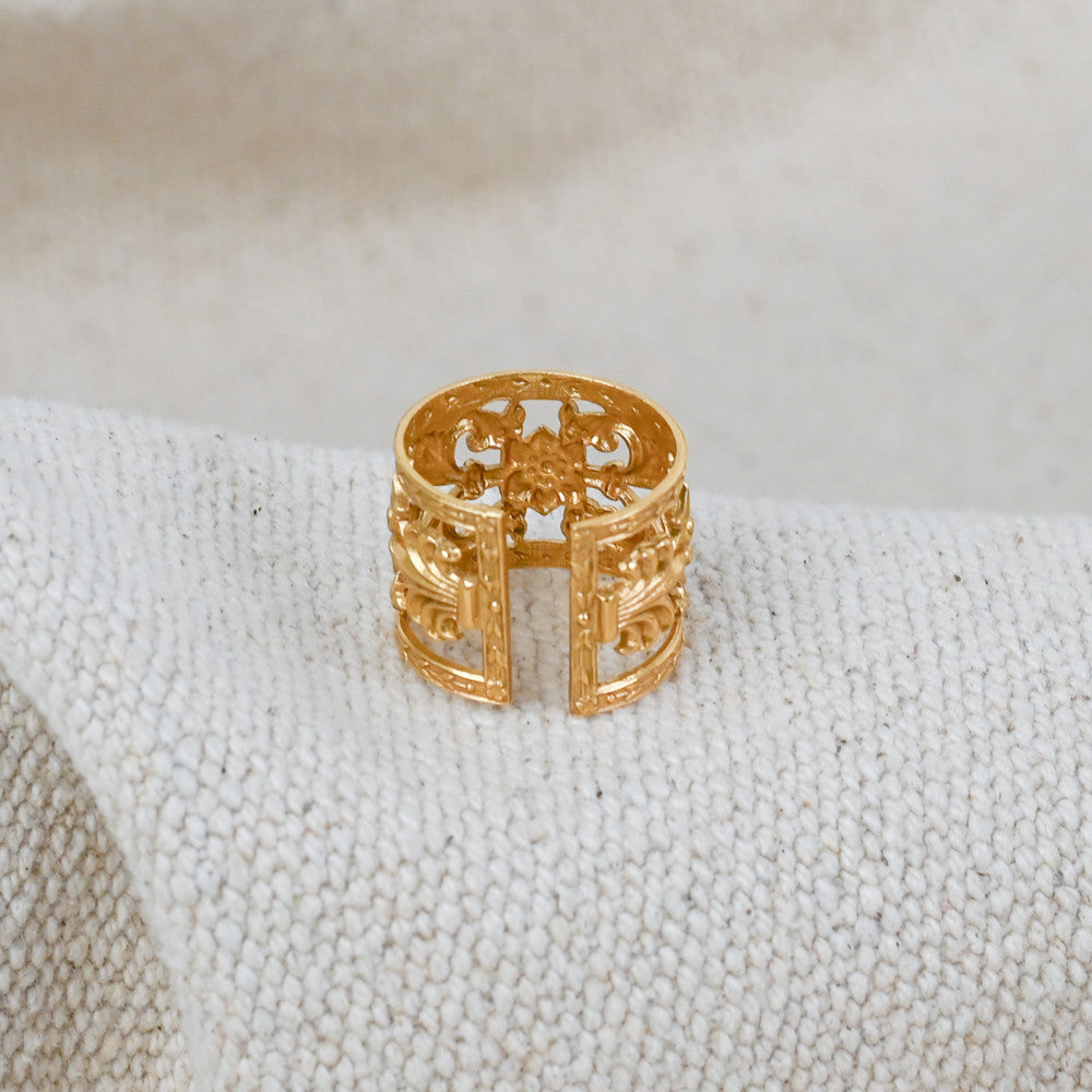 Bague Filigrane doré