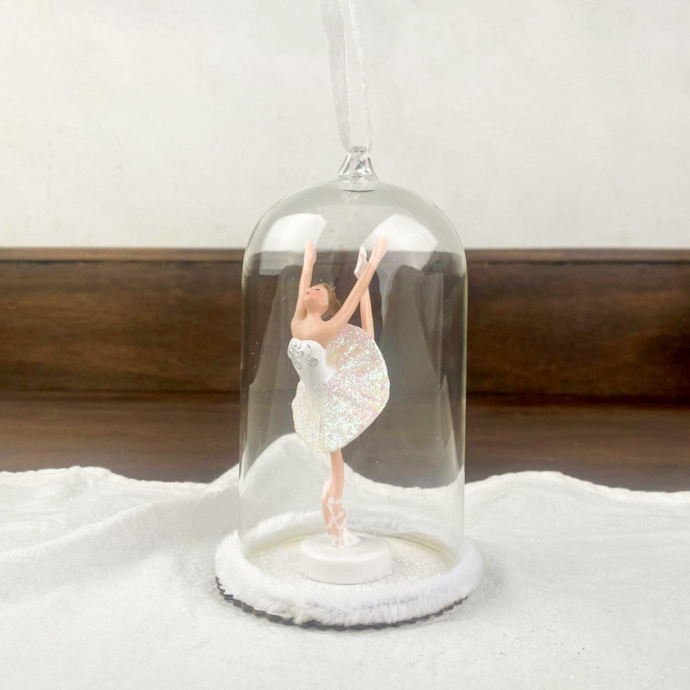 Ballerine sous dôme à suspendre