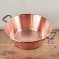 Bassine à confiture en cuivre pour induction