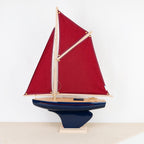 Bateau Tirot voilier Saint-Germain en bois