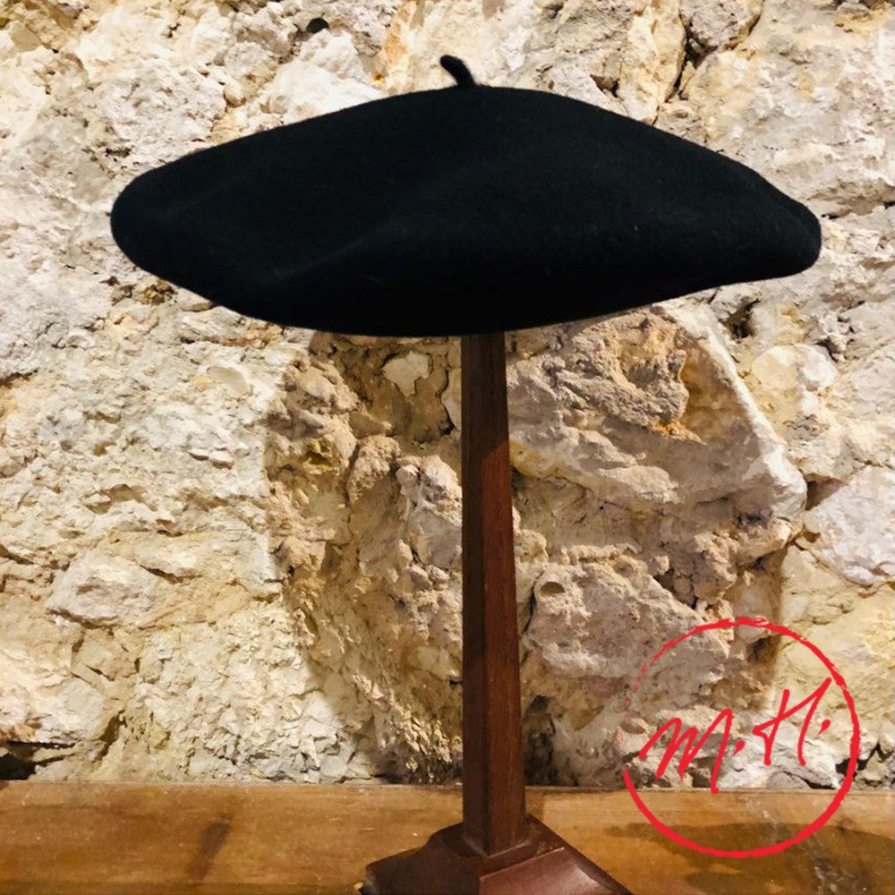 Béret basque noir