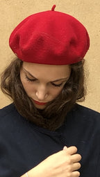 Béret basque rouge