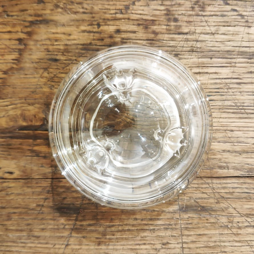 Beurrier abeille en verre