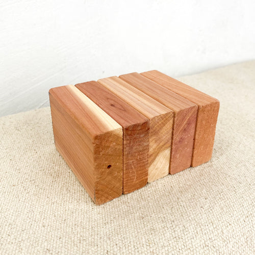 Blocs anti-mites naturel cèdre rouge x5