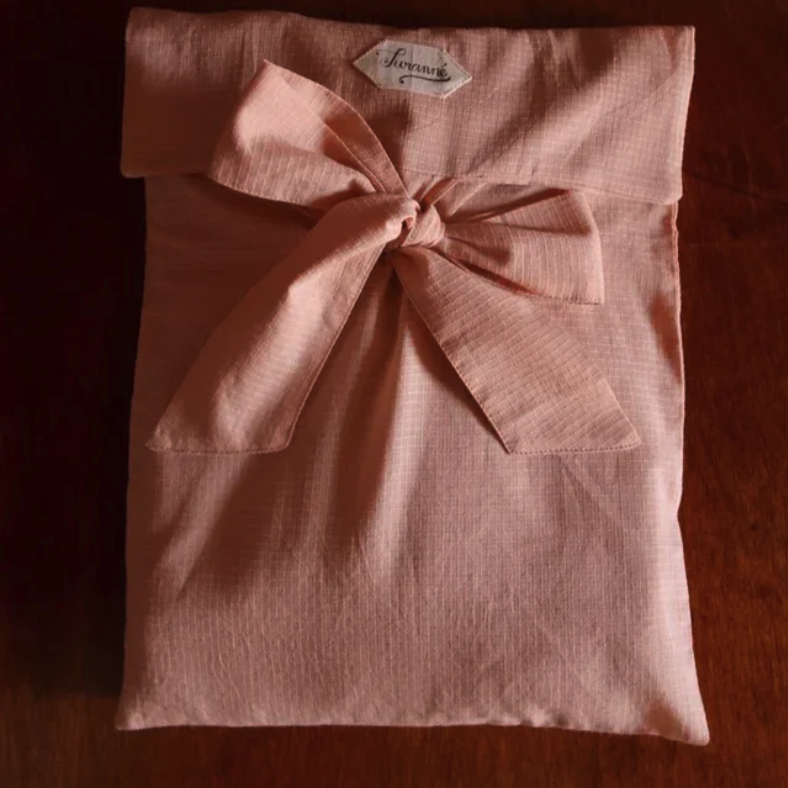 Blouse col marin rose