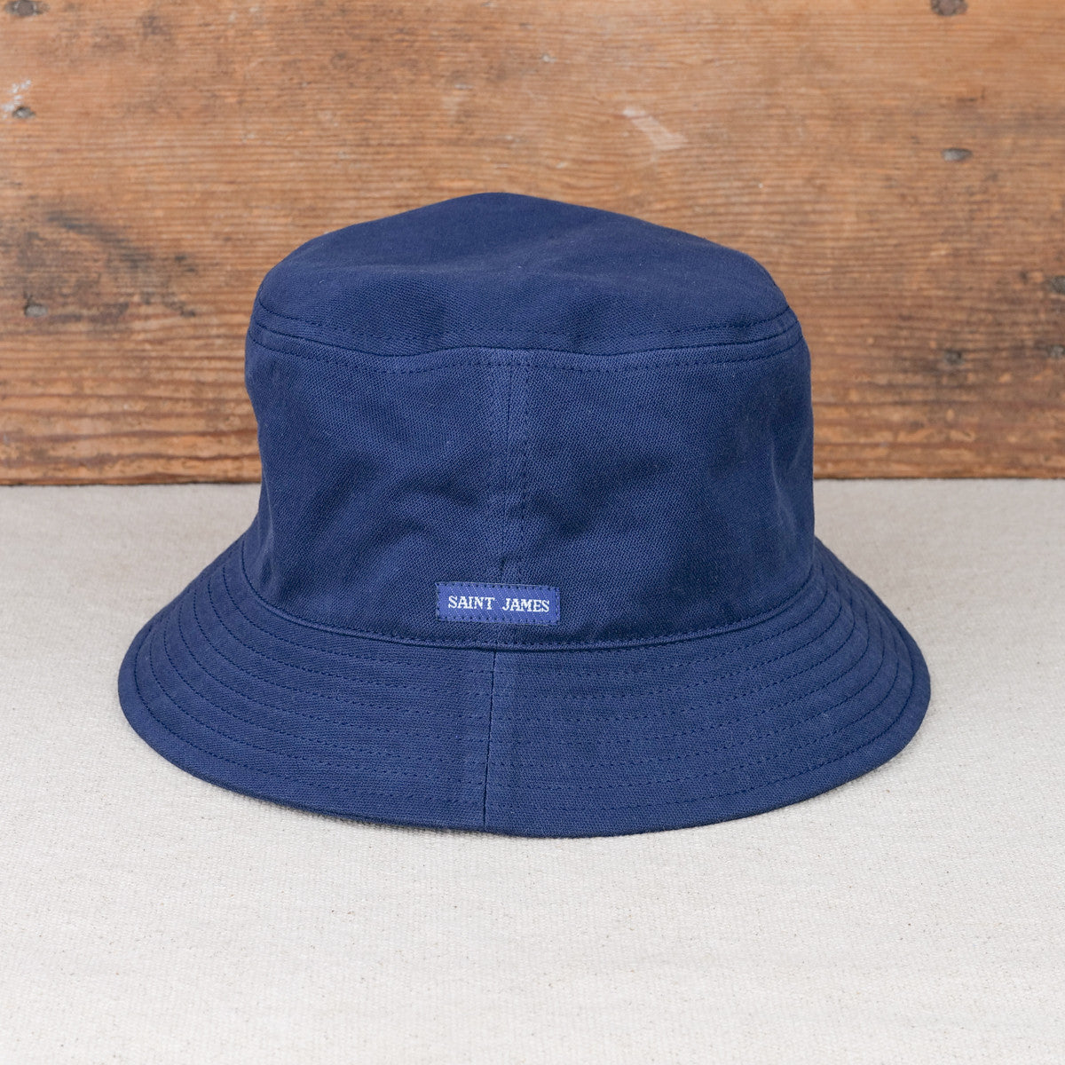 bob saint james bleu marine en coton