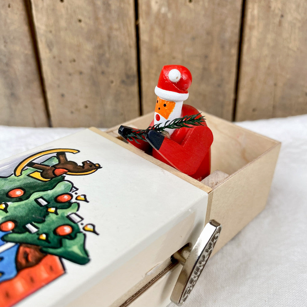 Boîte à musique Père Noël