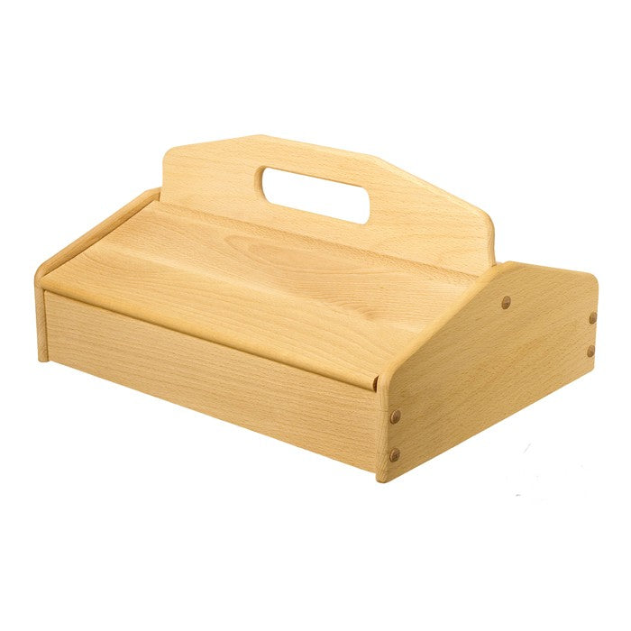 Boîte à rabats pour l'entretien des chaussures