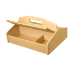 Boîte à rabats pour l'entretien des chaussures