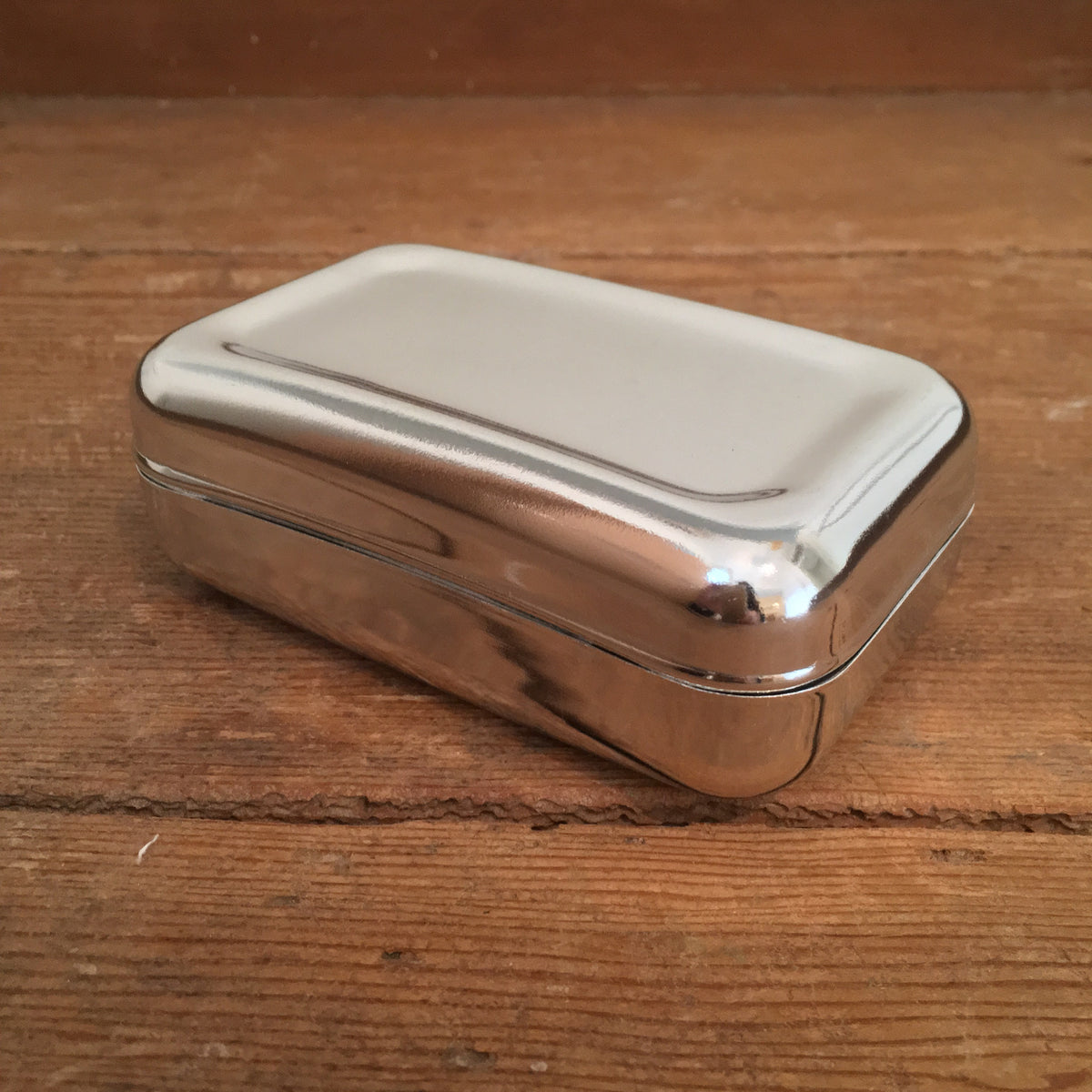 Boite à savon en aluminium