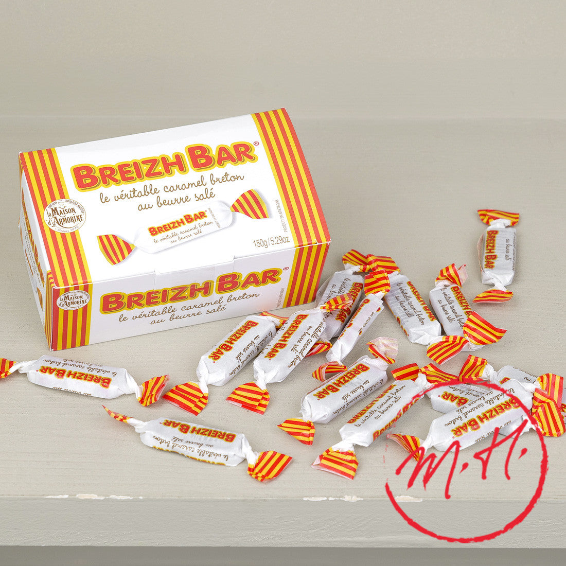 Boîte de caramels au beurre salé Breizh 150g