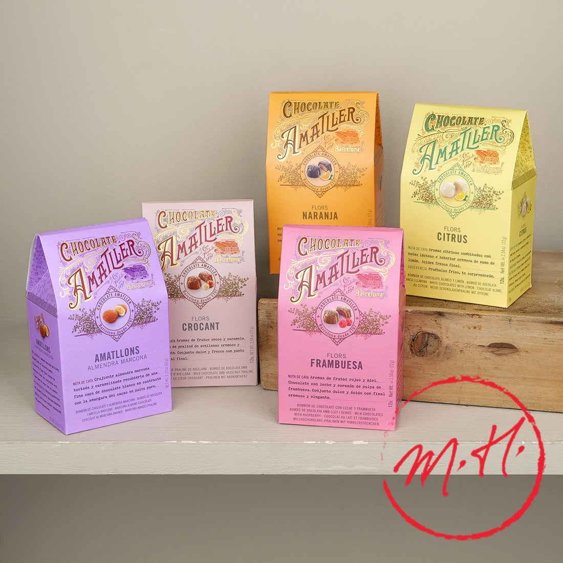 Boîte de chocolat Amattler 72g