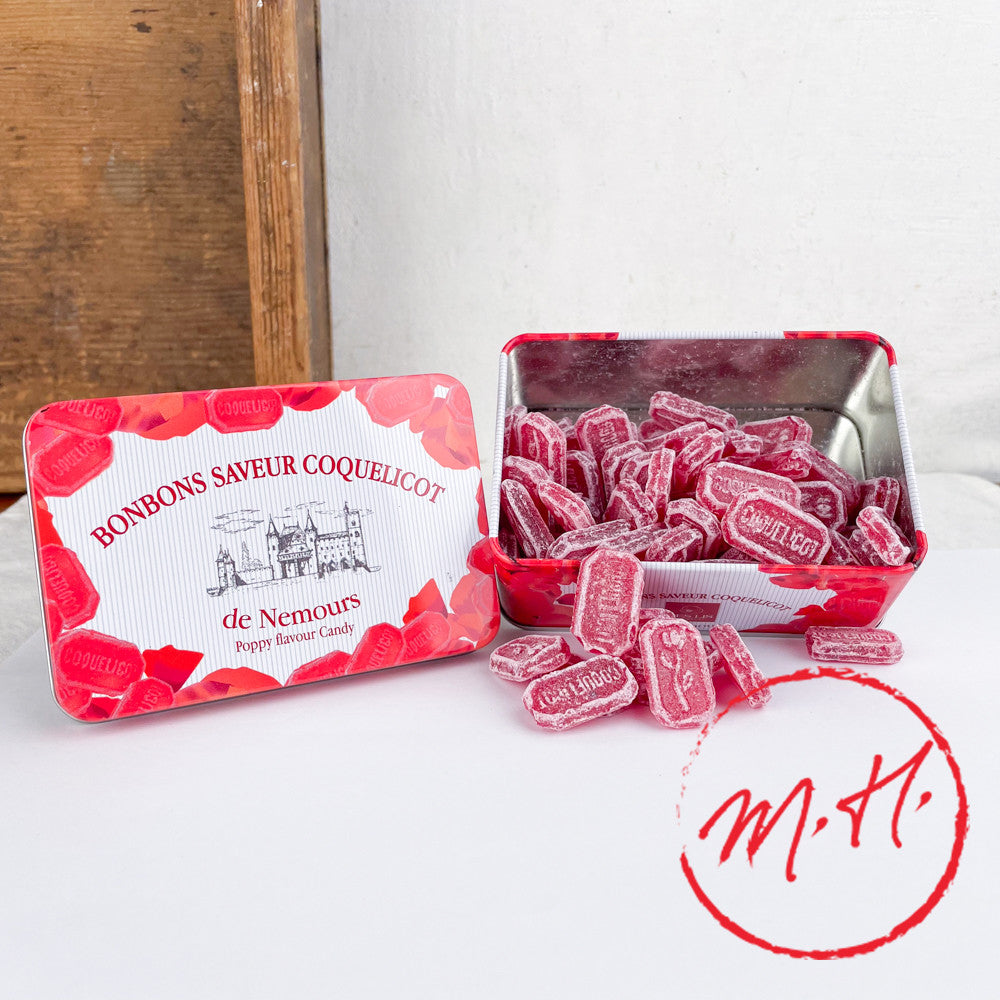 Bonbons Coquelicots de Nemours – Boîte 160 g