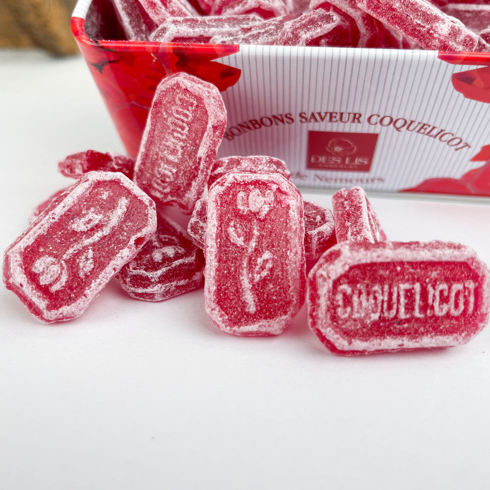 Bonbons Coquelicots de Nemours – Boîte 160 g