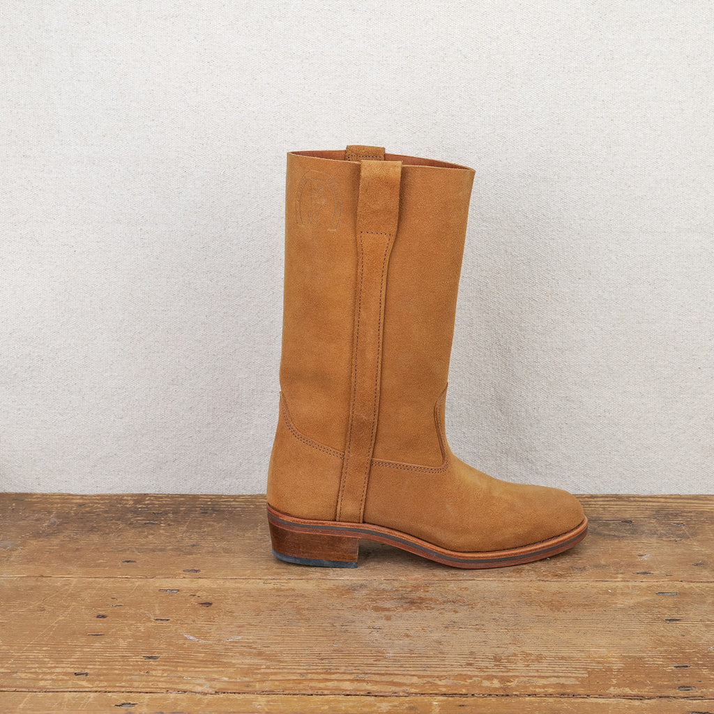 Bottes Gardianes camarguaises en daim