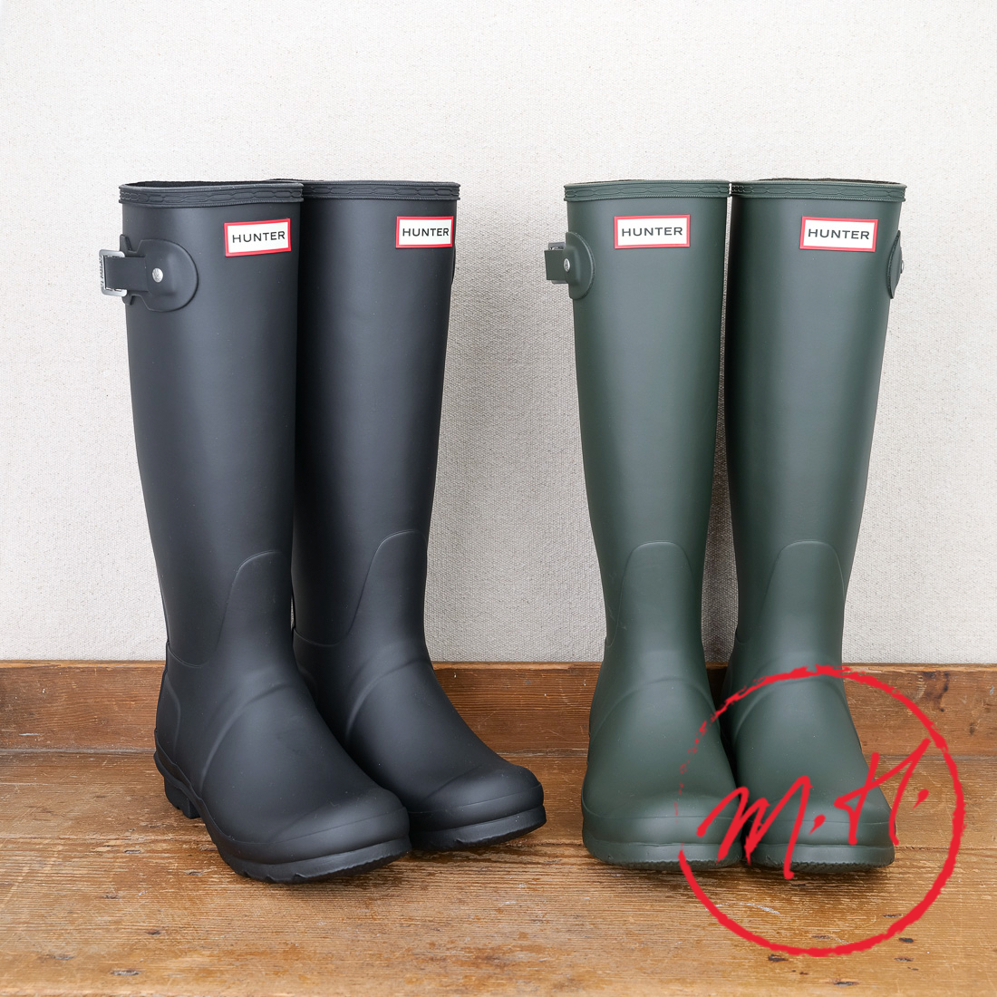 Bottes hautes Hunter caoutchouc