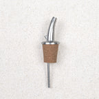 Bouchon verseur en inox et liège