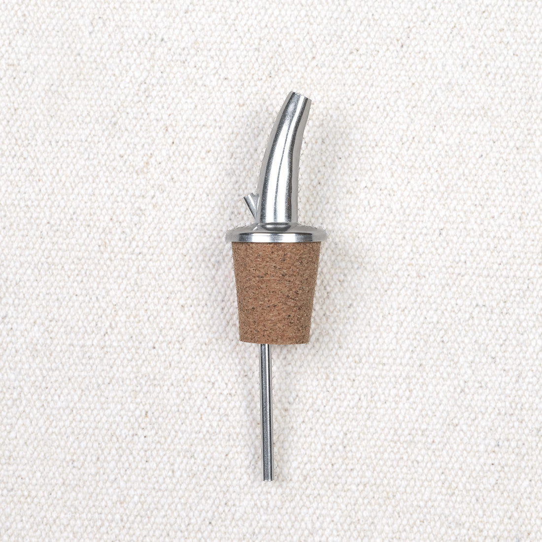 Bouchon verseur en inox et liège