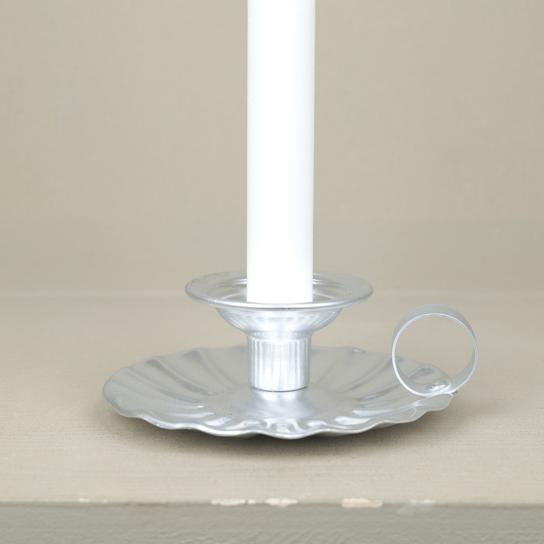 Bougeoir en aluminium