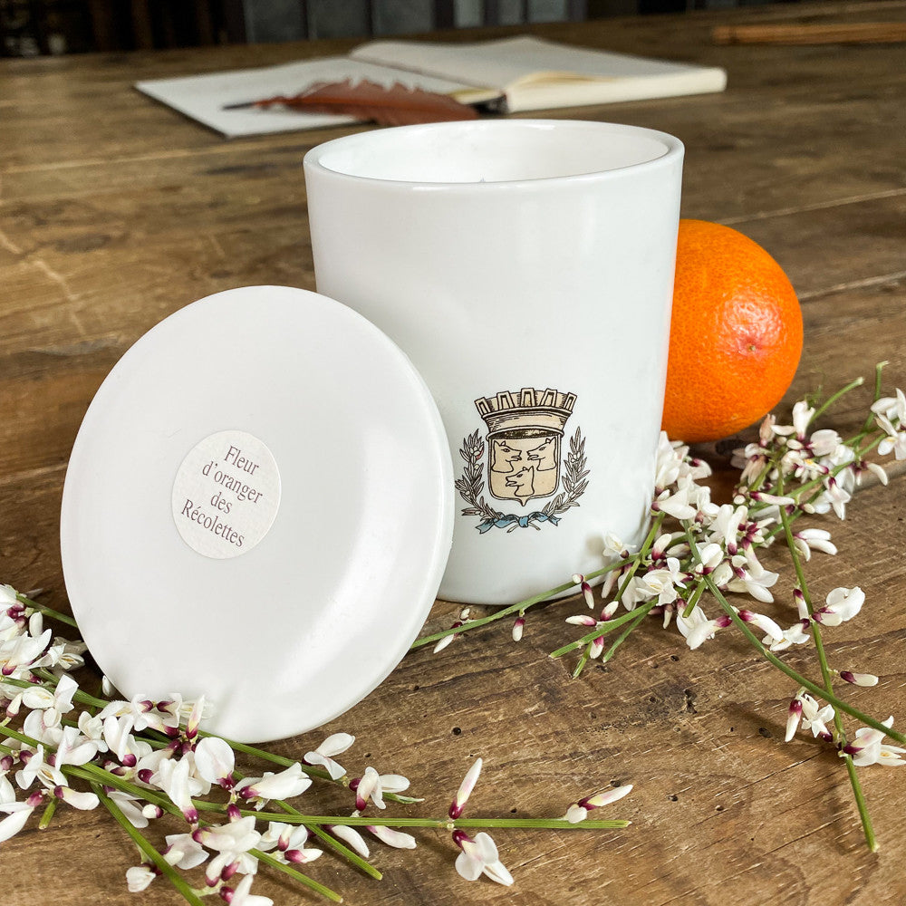 bougie fleur d'oranger