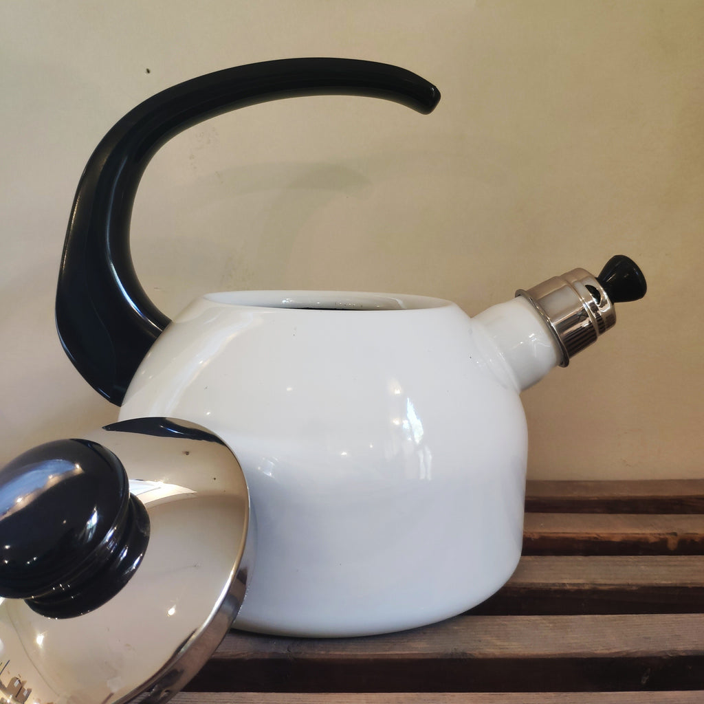 Bouilloire siffleuse 2L en émail