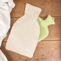 Bouillotte avec housse en coton bio