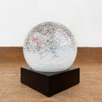 Boule à neige skieurs
